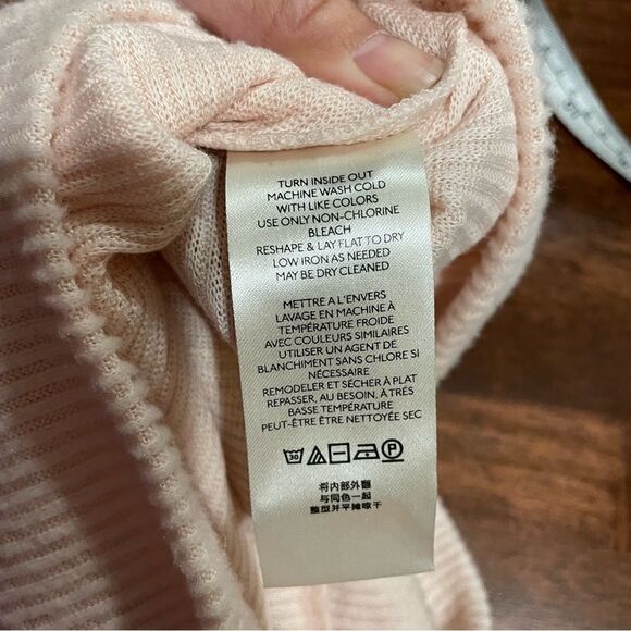 Free People Cozy With You Drape Oversized Pullover‎ in Champagne Toast sz medium - Picture 9 of 9